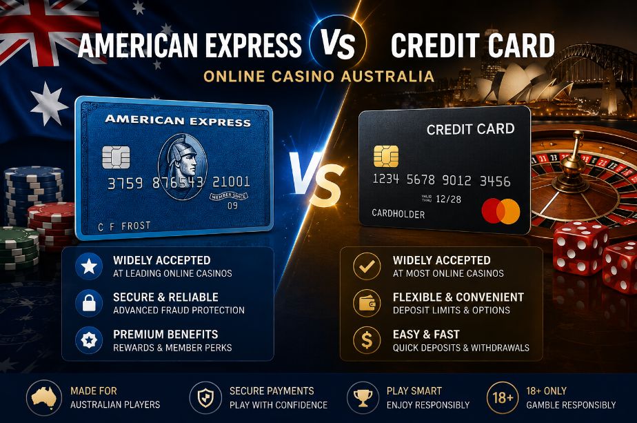 American Express vs Credit Card at Online Casinos in Australia
