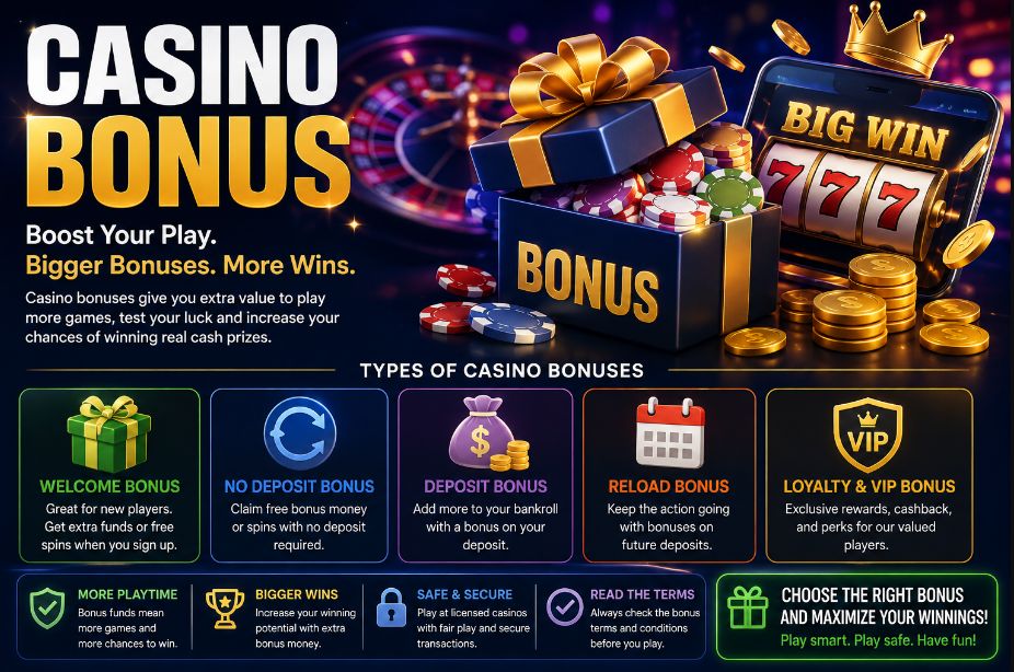 Best casino bonuses Australia - deals