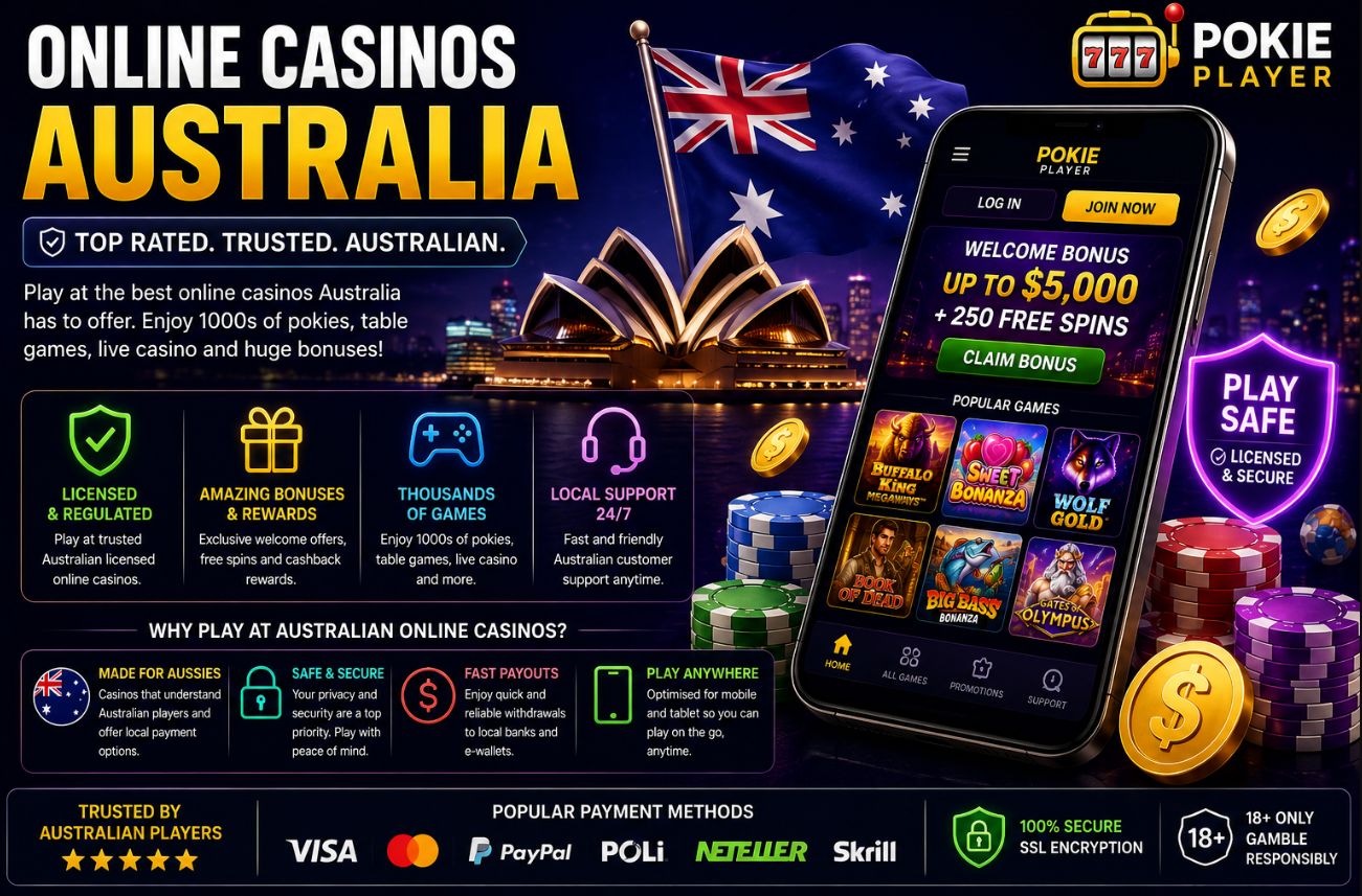 Top offshore casinos accepting Australian players