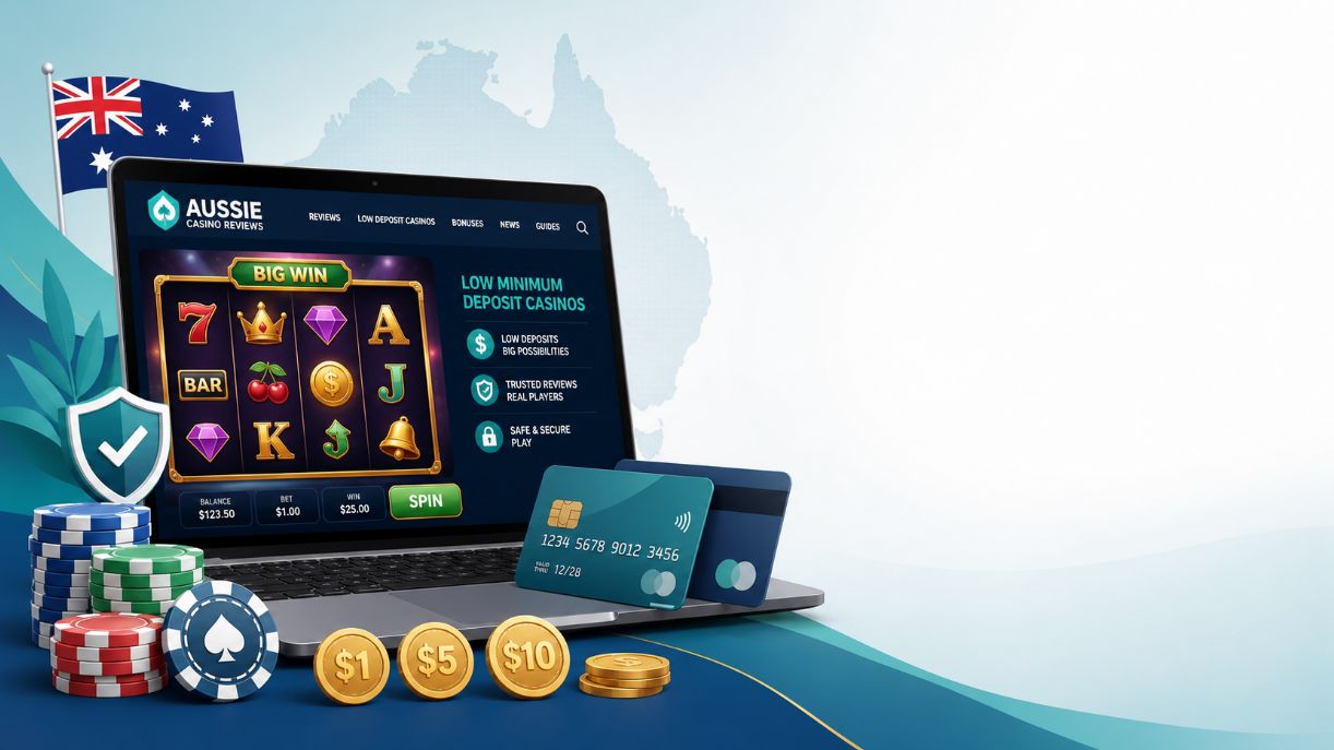 Low minimum deposit pokies Australia