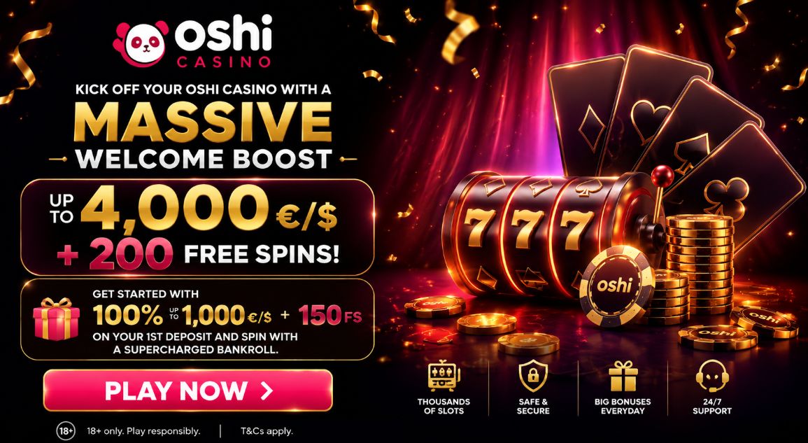 Oshi casino Australia: Crypto friendly fair play casino